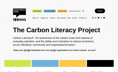 carbonliteracy.com screenshot