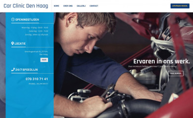 carclinicdenhaag.nl screenshot