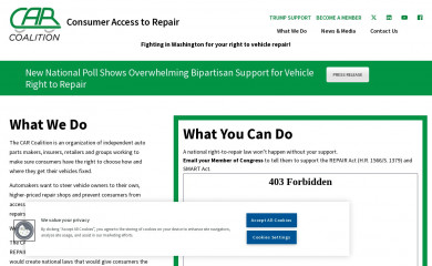 carcoalition.com screenshot