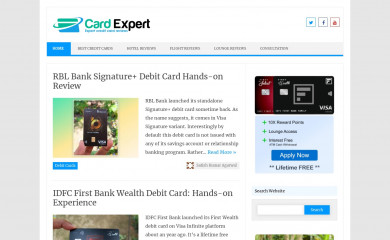 cardexpert.in screenshot