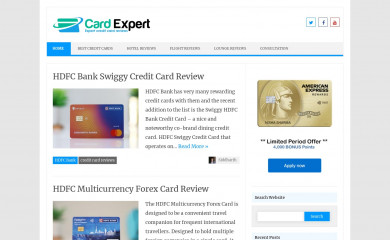 cardexpert.in screenshot