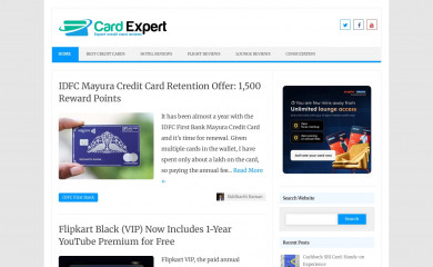 cardexpert.in screenshot