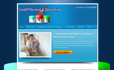 cardiffdecorating.com screenshot