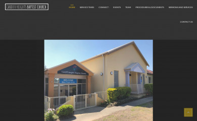 cardiffheightsbaptist.org.au screenshot