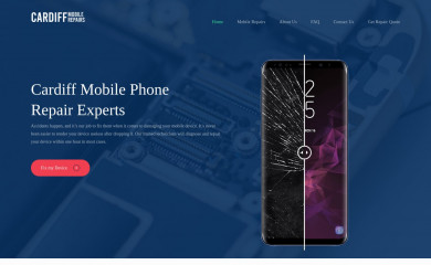cardiffmobilephonerepairs.com.au screenshot