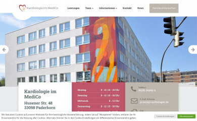 cardiologen.de screenshot