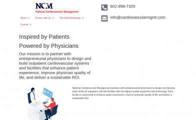 cardiovascularmgmt.com screenshot