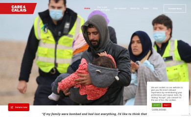 care4calais.org screenshot