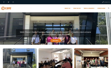 care-balkan.org screenshot