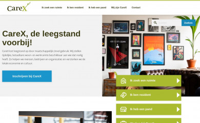 carex.nl screenshot