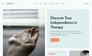 careclub.dk screenshot