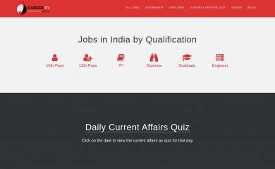 careerbywell.com screenshot