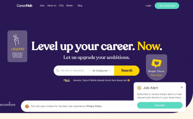 careerhub.mu screenshot