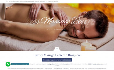 carespa.in screenshot