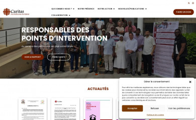 caritas.ma screenshot