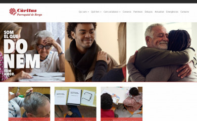 caritasberga.cat screenshot