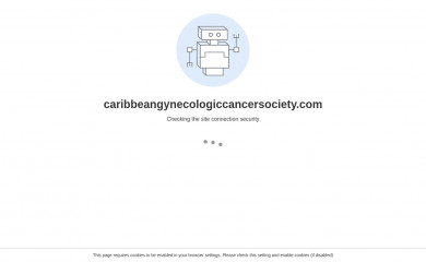 caribbeangynecologiccancersociety.com screenshot