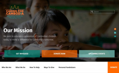 caringforcambodia.org screenshot