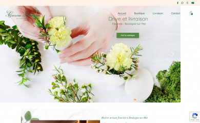 carinefleurs.fr screenshot