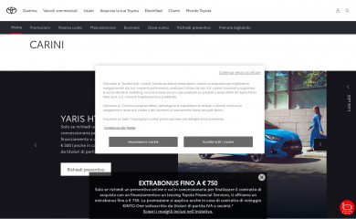 carini-toyota.it screenshot