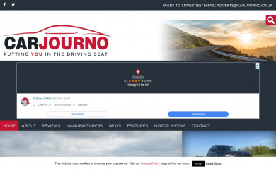 carjourno.co.uk screenshot