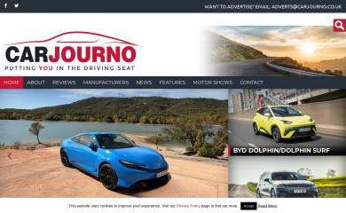 carjourno.co.uk screenshot