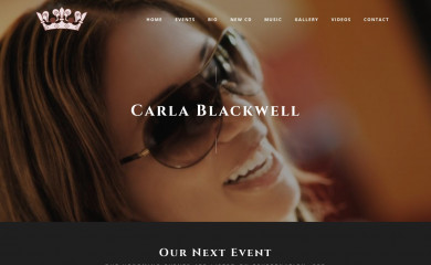 carlablackwell.com screenshot
