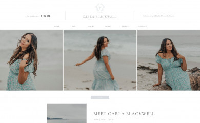 carlablackwell.com screenshot