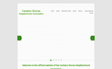 carletonshores.com screenshot