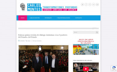 carlosmontes.cl screenshot