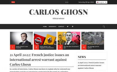 carlosghosn.info screenshot