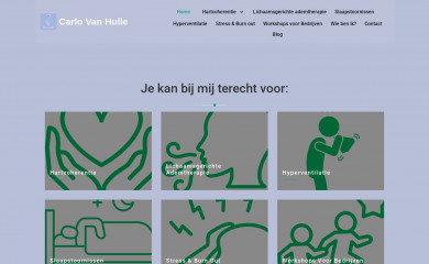 carlovanhulle.be screenshot