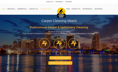 carpetcleaning-miami.com screenshot