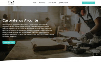 carpinterosalicante.net screenshot