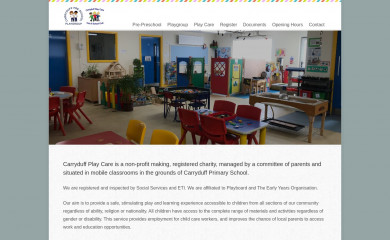 carryduffplaygroup.com screenshot