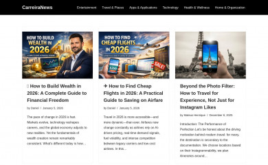 carreiranews.com.br screenshot