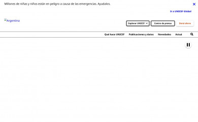 carreraunicef.org.ar screenshot