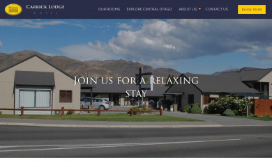 carricklodge.co.nz screenshot