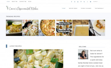 carriesexperimentalkitchen.com screenshot