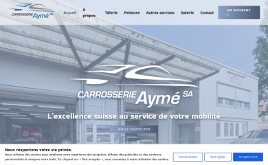carrosserie-ayme-bussigny-crissier.ch screenshot
