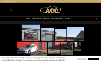 carrosserieacc.be screenshot