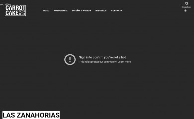carrotcakestudio.es screenshot