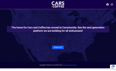 carsandcoffee.com screenshot