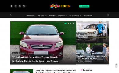 carsicons.com screenshot