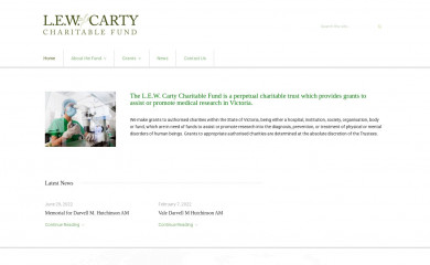 carty.org.au screenshot