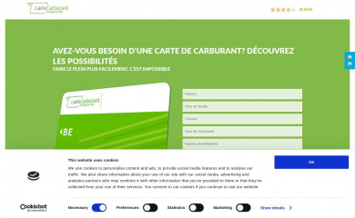 cartecarburant-belgique.be screenshot