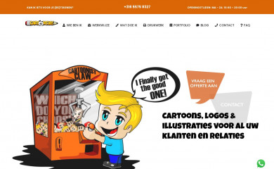 cartoontjes.nl screenshot