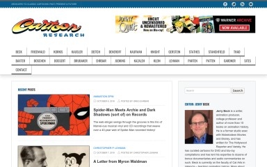 cartoonresearch.com screenshot