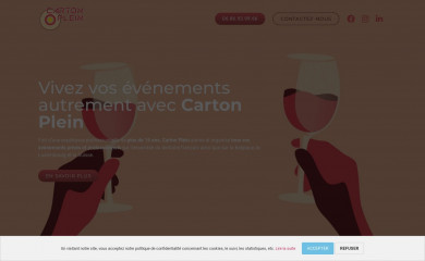cartonpleinevenement.com screenshot