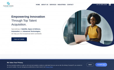 carvercrossinternational.com screenshot
